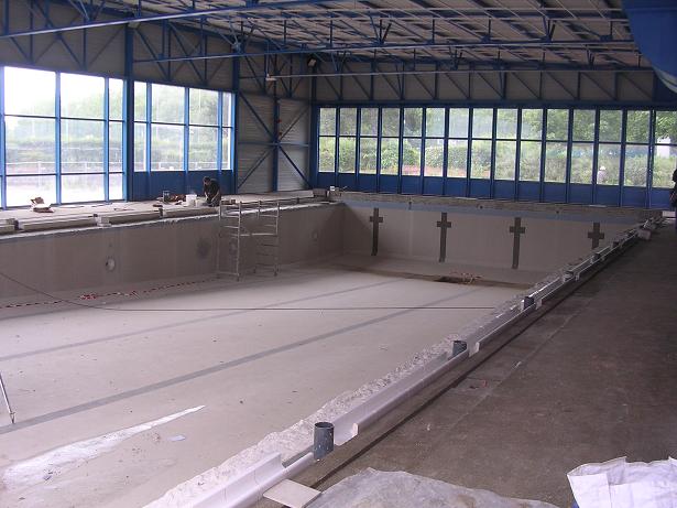 Photo de Travaux � la piscine (juin 2007)